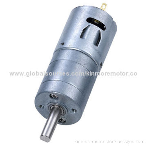 12V DC Gear Motor for Vending Machine, ATM Machine, Toy, Robot, Cleaning Brush with 27.5mm Gearbox